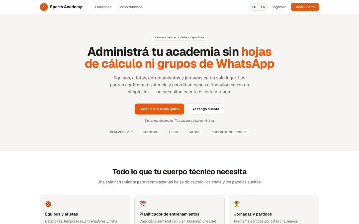 Sports Academy